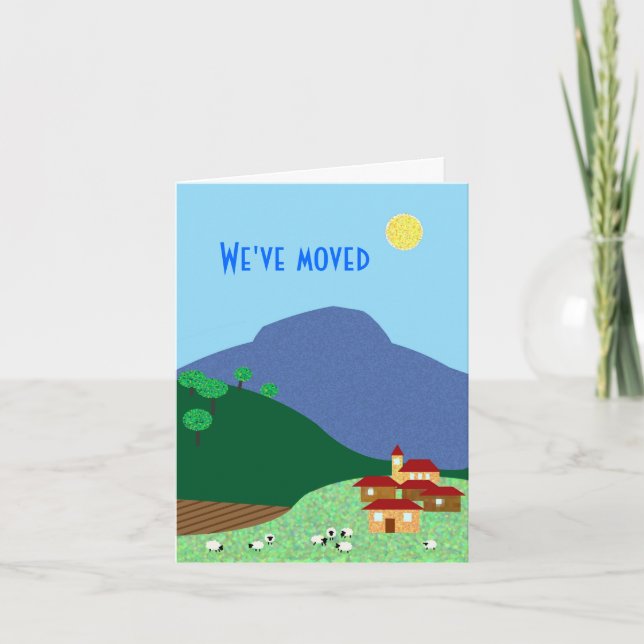 We've moved announcement (Front)