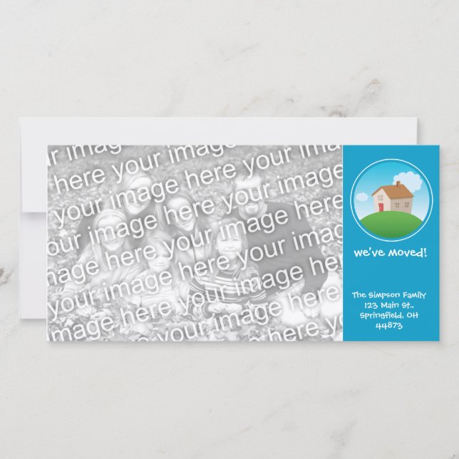 We've Moved Announcement (Front)