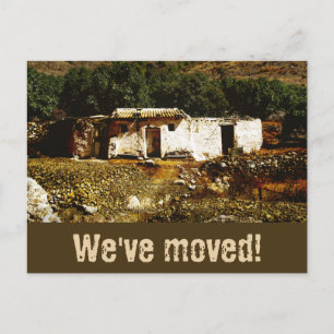 We've moved announcement postcard