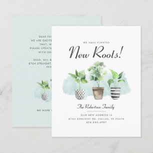 We've Moved Botanical Moving Announcement