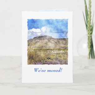 We've moved! Change of Address Custom Cards