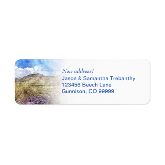 We've moved! Change of Address Custom Labels