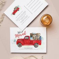 We've Moved Change of Address Moving Announcement