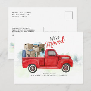 We've Moved Change of Address Moving Announcement Postcard