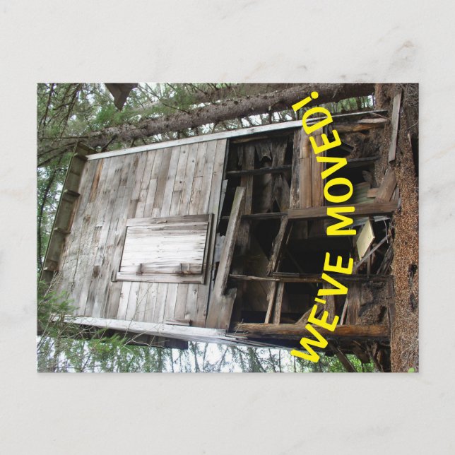 We've Moved Change Of Address Postcard (Front)