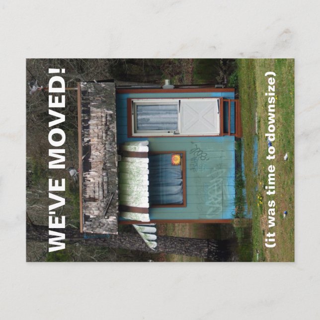 We've Moved Change Of Address Postcard (Front)