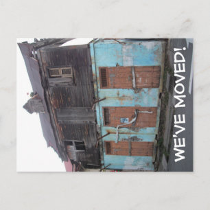 We've Moved Change Of Address Postcard