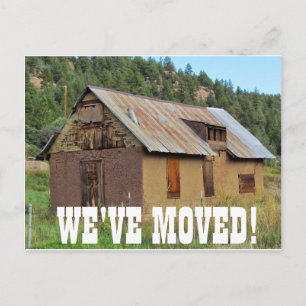 We've Moved Change Of Address Postcard