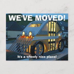 We've Moved Change Of Address Postcard