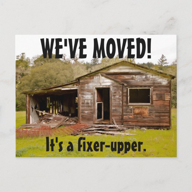 We've Moved Change Of Address Postcard (Front)