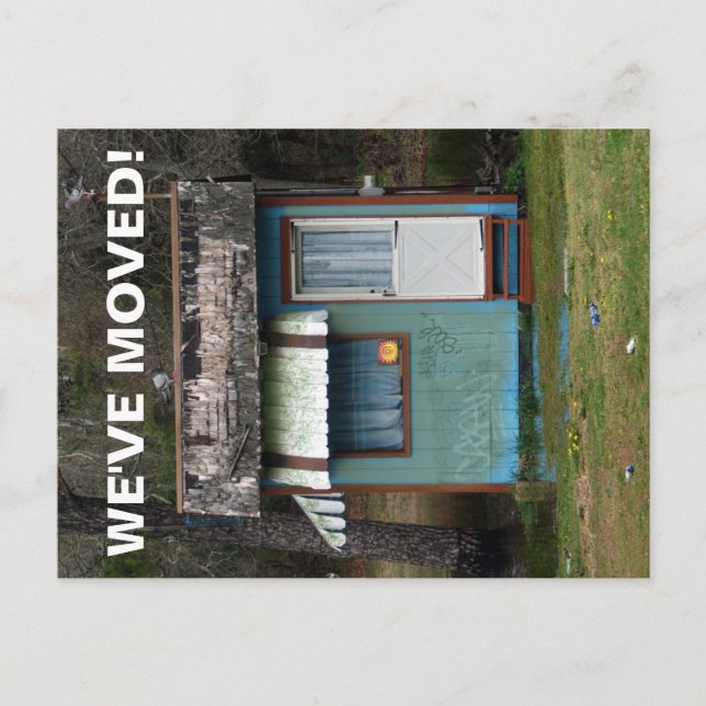 We've Moved Change Of Address Postcard (Front)