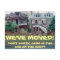 We've Moved Change Of Address Postcard