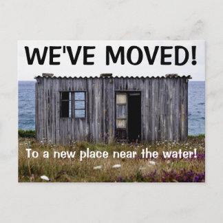 We've Moved Change Of Address Postcard