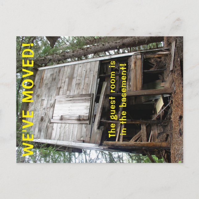 We've Moved Change Of Address Postcard (Front)