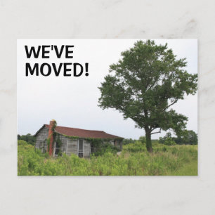 We've Moved Change Of Address Postcard