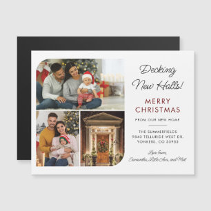 We've Moved Christmas Family Photos Keepsake