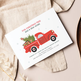 We've Moved Christmas Holiday Moving Announcement