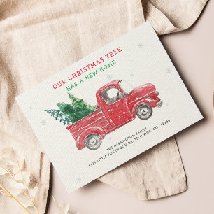 We've Moved Christmas Holiday Moving Announcement