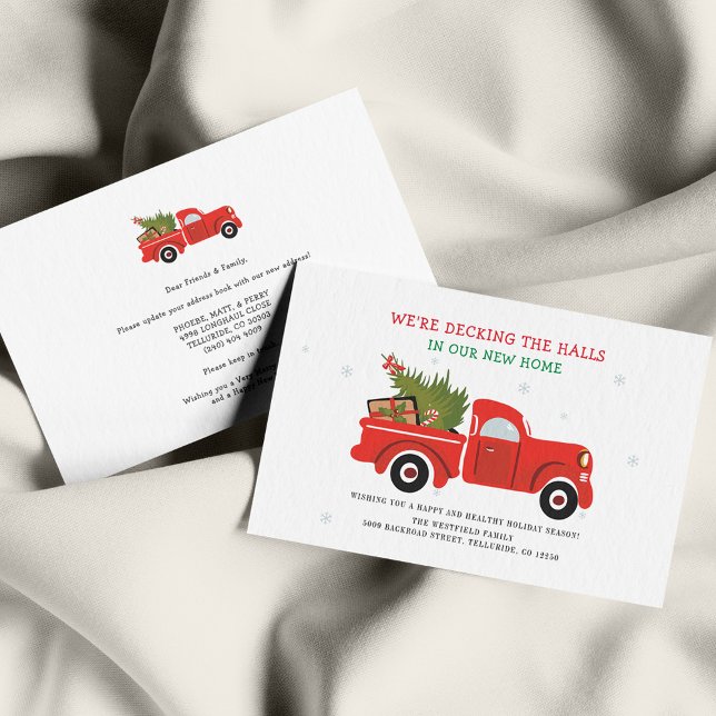 We've Moved Christmas Holiday Moving Card (Creator Uploaded)