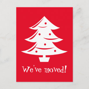 We've moved Christmas postcards for new address