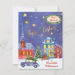 We've Moved Christmas Village Flat Move Announcement