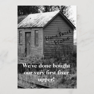 We've Moved Country Shack Housewarming Invitation