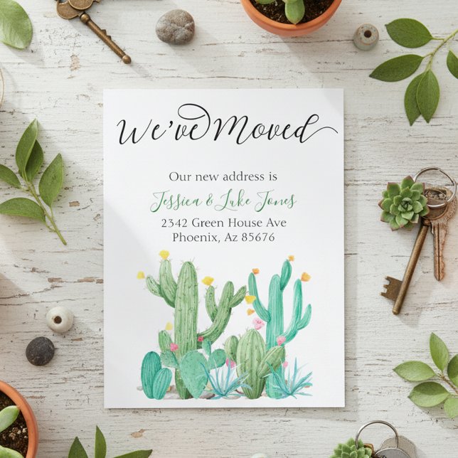 We've  Moved New Address Announcement House Cactus (Creator Uploaded)