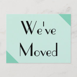 We've Moved New Address Announcement Postcard
