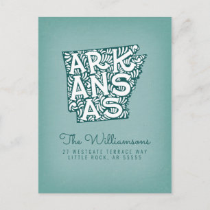 We've Moved   New Address   Arkansas Postcard