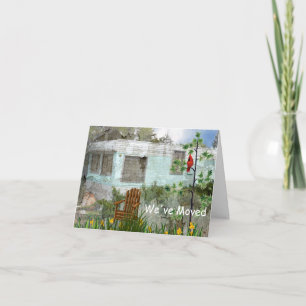 We've Moved New Address Card