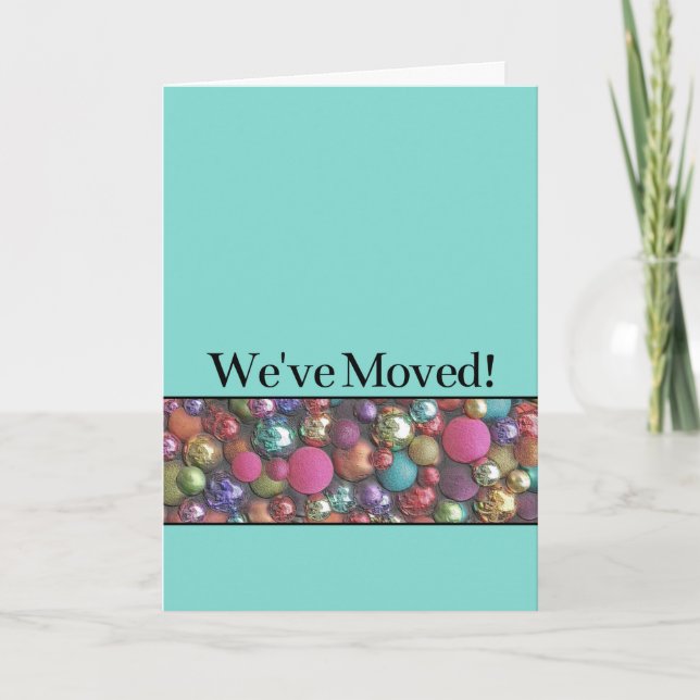 We've Moved - New Address Christmas Card (Front)