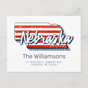 We've Moved   New Address   Nebraska Postcard