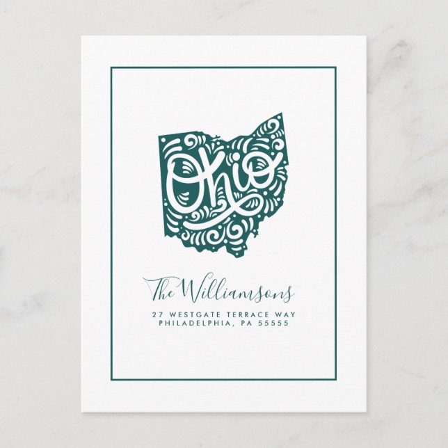 We've Moved | New Address | Ohio Postcard (Front)