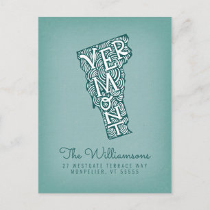 We've Moved   New Address   Vermont Postcard