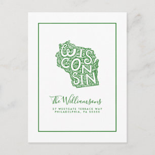 We've Moved   New Address   Wisconsin Postcard