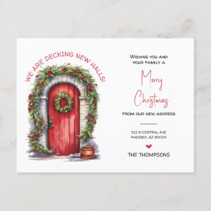 We've Moved New Home Christmas Moving Announcement