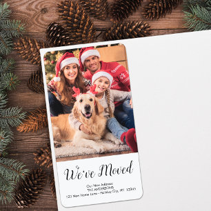 We've Moved New Home Custom Photo Holiday Moving