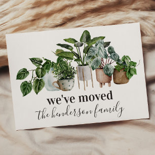 We've Moved New Home Moving Announcement Postcard