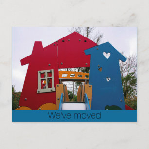 We've moved New Home New Life Postcard