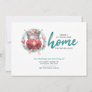 We've Moved No Place Like Home Holiday Moving Announcement