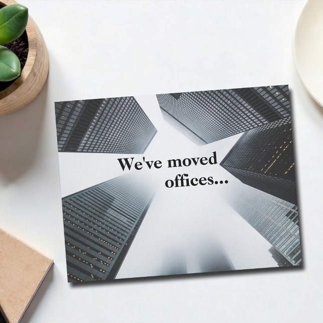 We've Moved Offices Custom Business Address Change Announcement (Creator Uploaded)