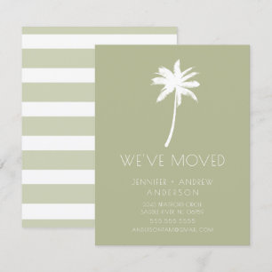 We've Moved Palm Tree Moving Announcement