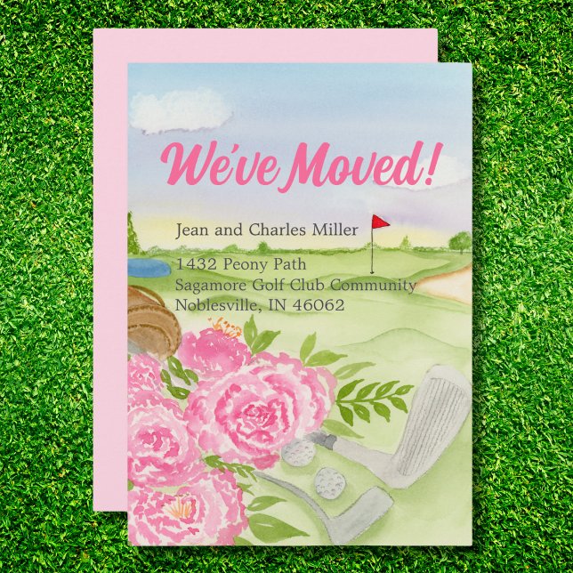 We've Moved Peonies On Golf Course Announcement (Creator Uploaded)