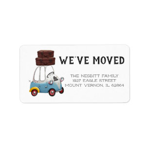 We've Moved   Return Address Labels