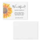 We've Moved Sunflower Announcement Card