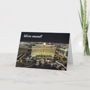 We've moved - to Las Vegas Announcement