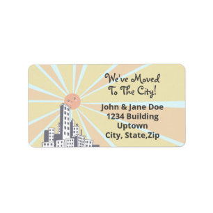We've moved to the city label