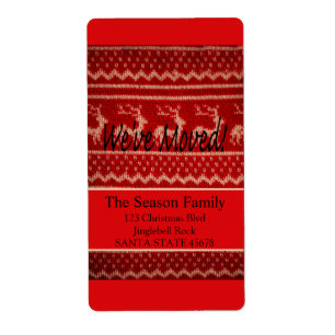 We've Moved! Ugly Christmas Sweater