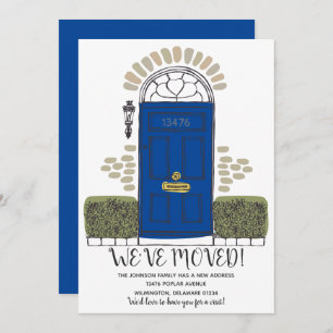 We've Moved - Whimsical Door - New Address Announ Announcement