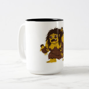 Wewe Gombel Two-Tone Coffee Mug